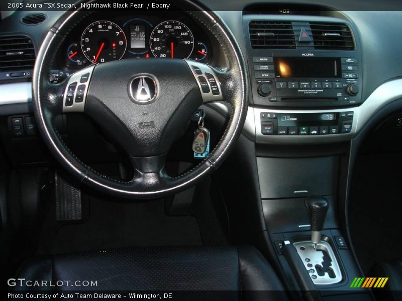 Nighthawk Black Pearl / Ebony 2005 Acura TSX Sedan