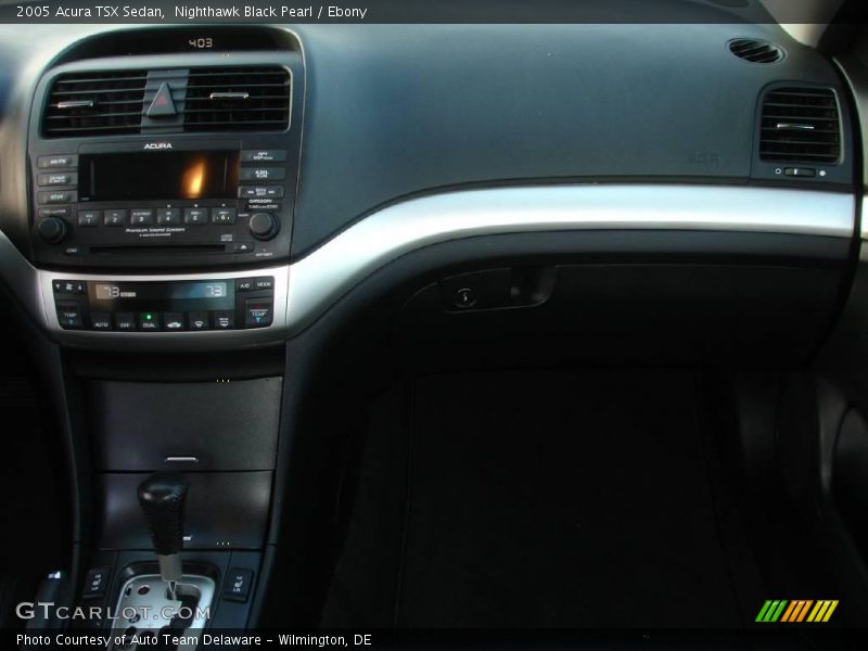 Nighthawk Black Pearl / Ebony 2005 Acura TSX Sedan