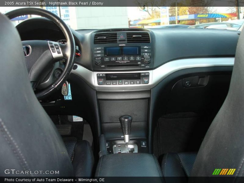 Nighthawk Black Pearl / Ebony 2005 Acura TSX Sedan
