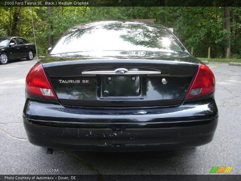 Black / Medium Graphite 2000 Ford Taurus SE
