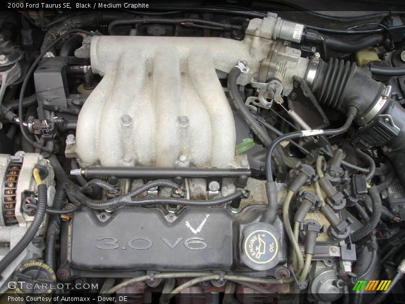 Black / Medium Graphite 2000 Ford Taurus SE