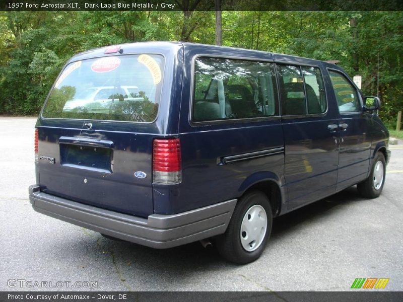 Dark Lapis Blue Metallic / Grey 1997 Ford Aerostar XLT