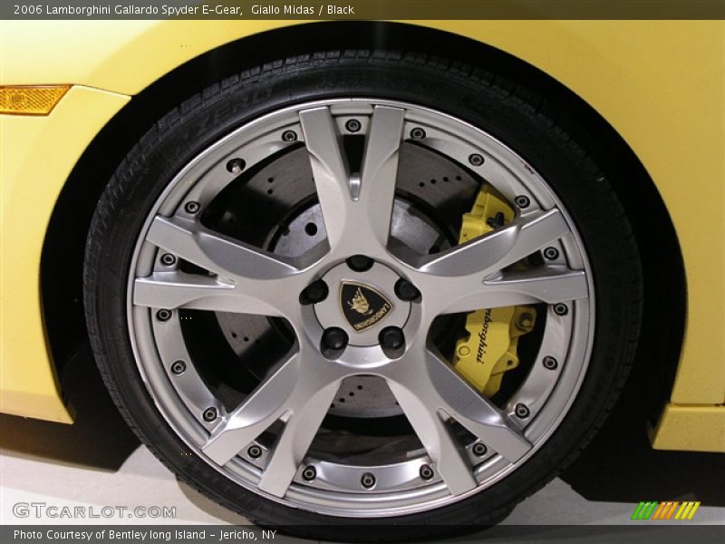 Giallo Midas / Black 2006 Lamborghini Gallardo Spyder E-Gear