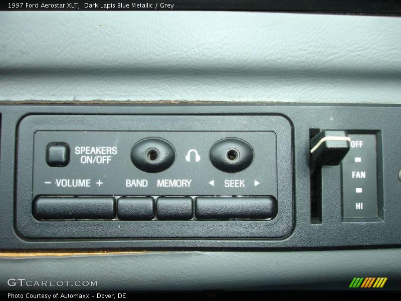 Controls of 1997 Aerostar XLT