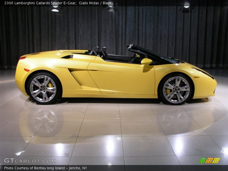 Giallo Midas / Black 2006 Lamborghini Gallardo Spyder E-Gear