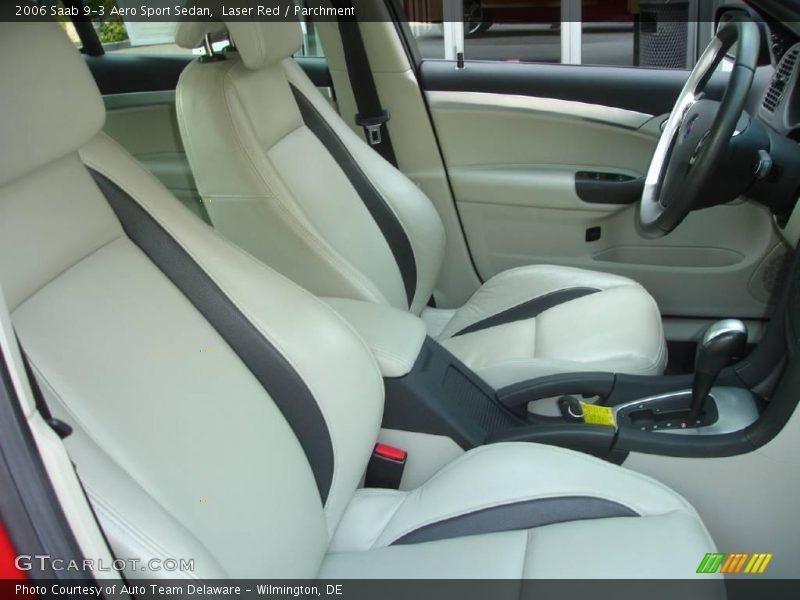 Laser Red / Parchment 2006 Saab 9-3 Aero Sport Sedan