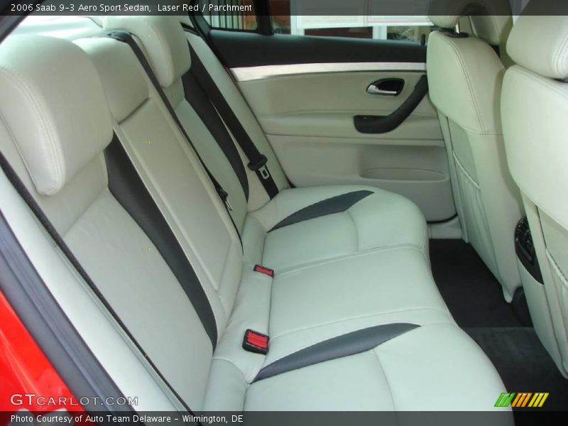 Laser Red / Parchment 2006 Saab 9-3 Aero Sport Sedan