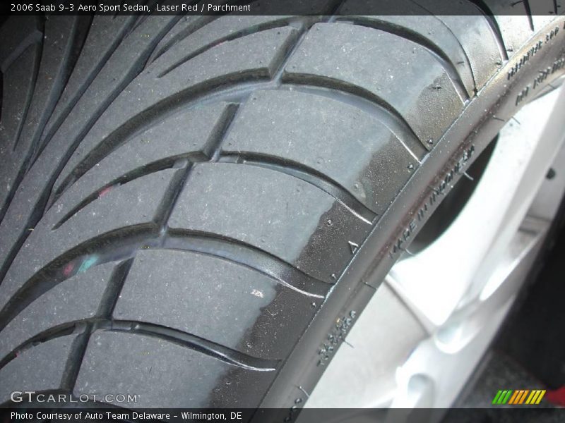 Laser Red / Parchment 2006 Saab 9-3 Aero Sport Sedan