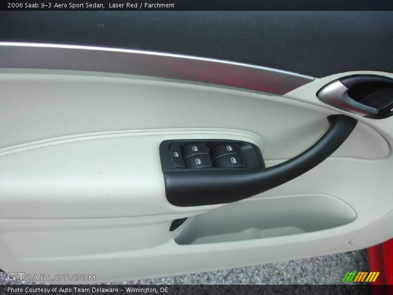 Laser Red / Parchment 2006 Saab 9-3 Aero Sport Sedan