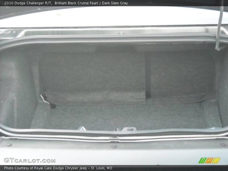 Brilliant Black Crystal Pearl / Dark Slate Gray 2010 Dodge Challenger R/T