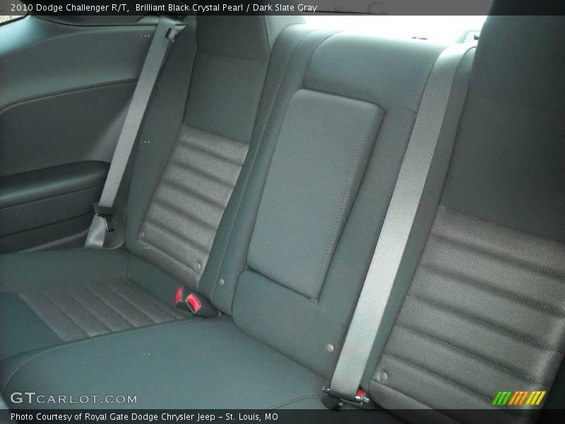 Brilliant Black Crystal Pearl / Dark Slate Gray 2010 Dodge Challenger R/T