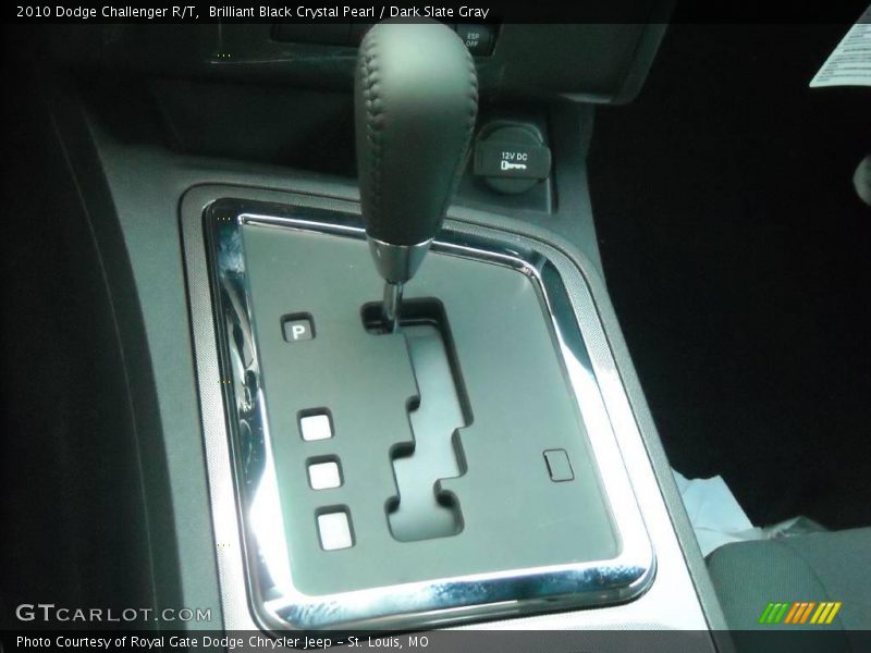 Brilliant Black Crystal Pearl / Dark Slate Gray 2010 Dodge Challenger R/T