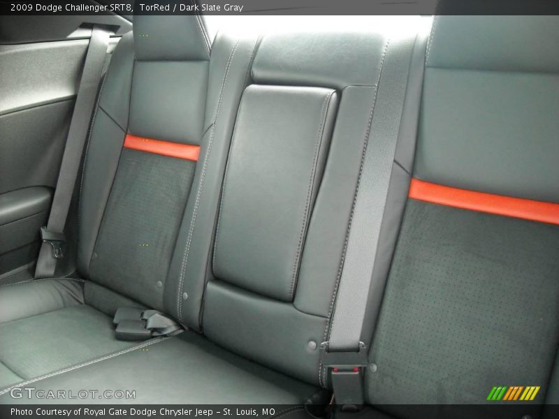 TorRed / Dark Slate Gray 2009 Dodge Challenger SRT8