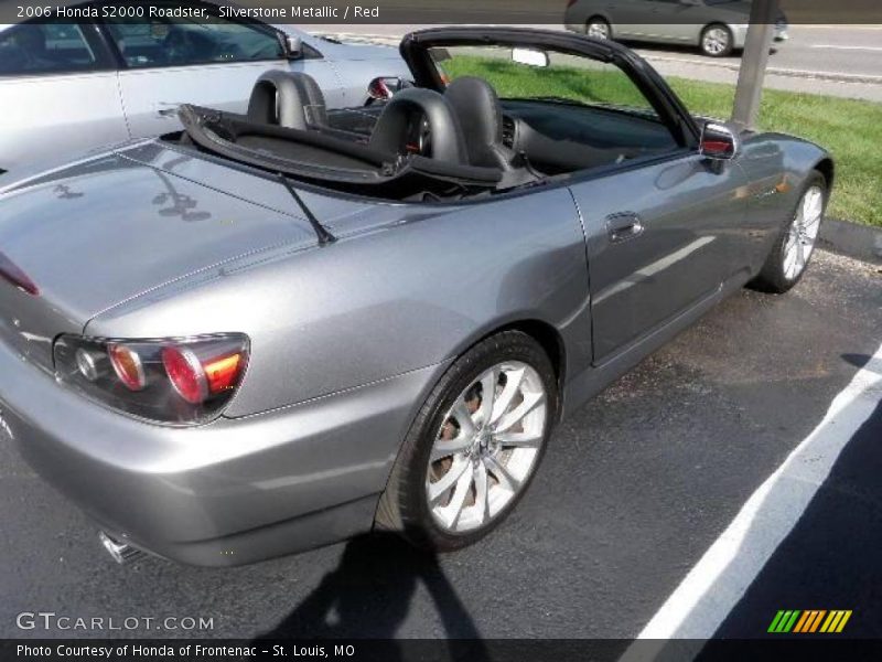 Silverstone Metallic / Red 2006 Honda S2000 Roadster