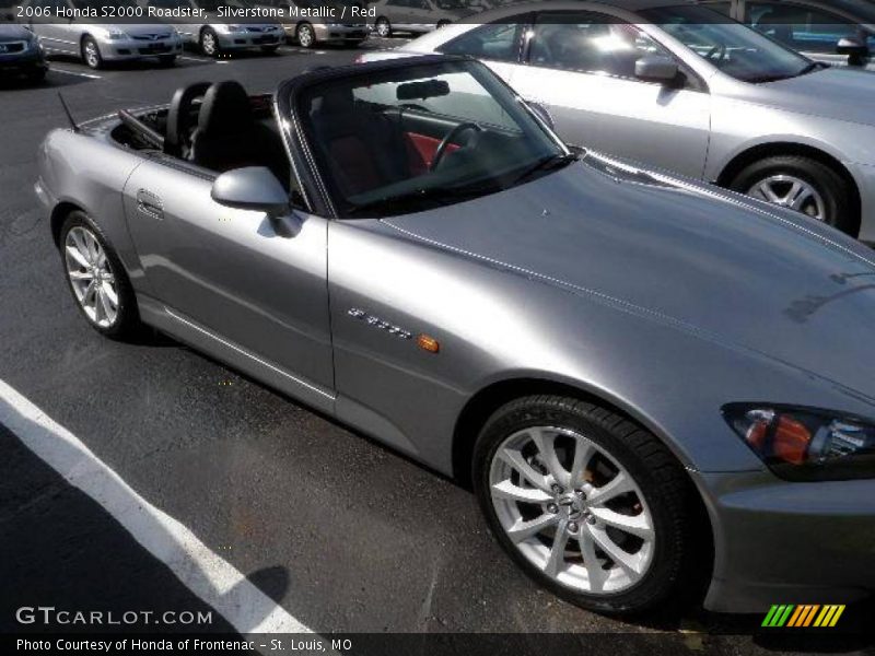 Silverstone Metallic / Red 2006 Honda S2000 Roadster