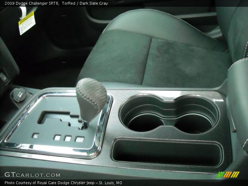TorRed / Dark Slate Gray 2009 Dodge Challenger SRT8