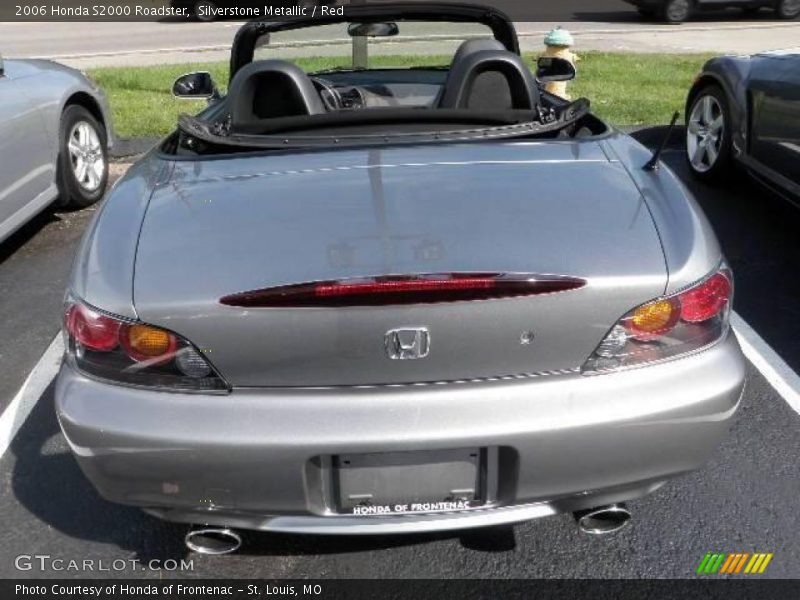 Silverstone Metallic / Red 2006 Honda S2000 Roadster