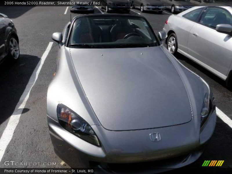 Silverstone Metallic / Red 2006 Honda S2000 Roadster