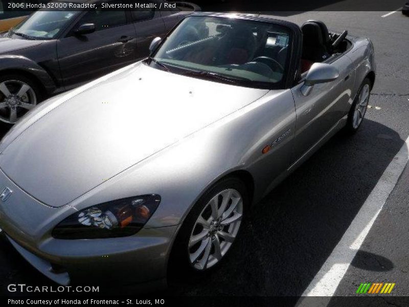 Silverstone Metallic / Red 2006 Honda S2000 Roadster