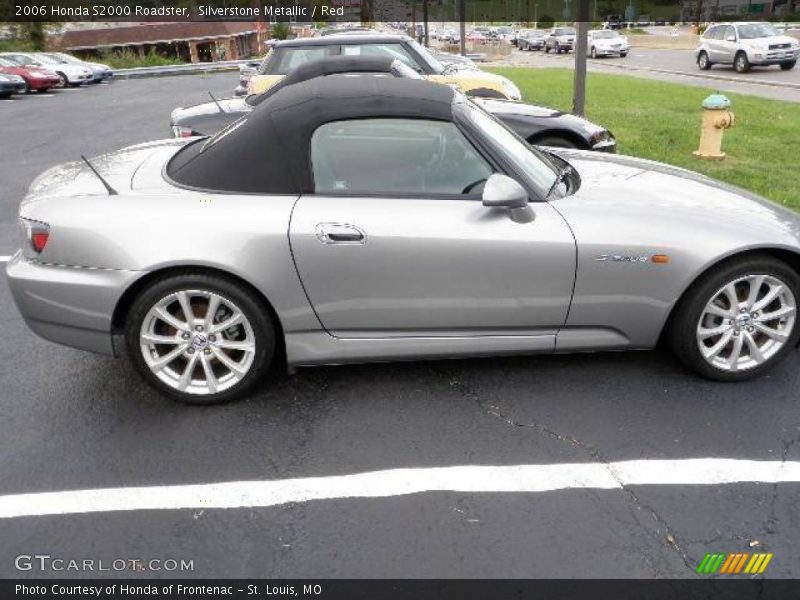 Silverstone Metallic / Red 2006 Honda S2000 Roadster
