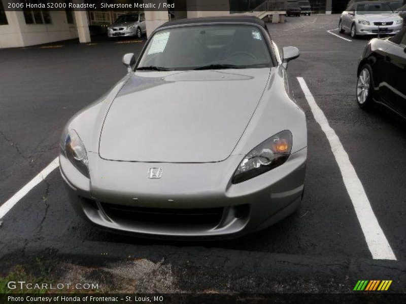 Silverstone Metallic / Red 2006 Honda S2000 Roadster