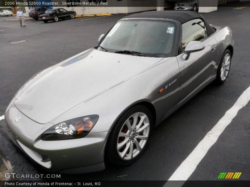 Silverstone Metallic / Red 2006 Honda S2000 Roadster