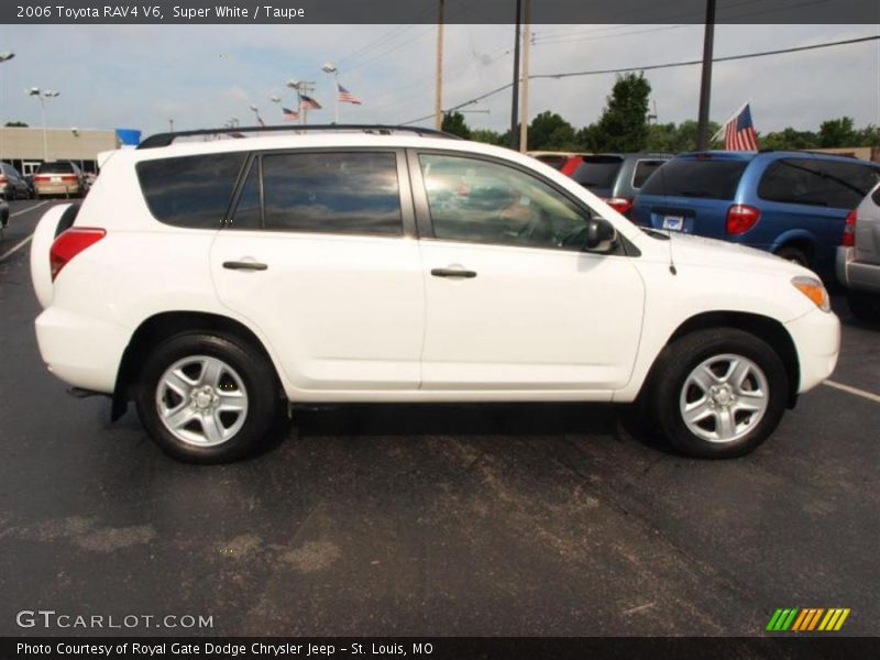 Super White / Taupe 2006 Toyota RAV4 V6