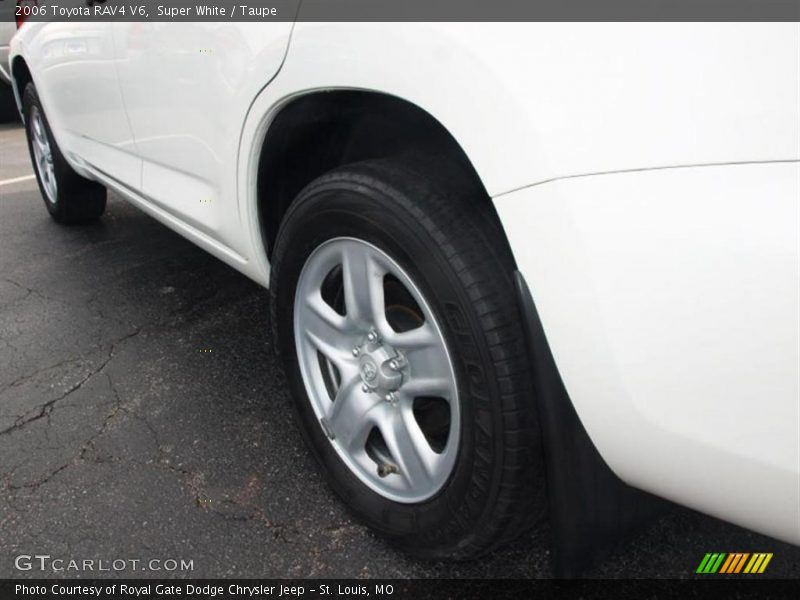 Super White / Taupe 2006 Toyota RAV4 V6