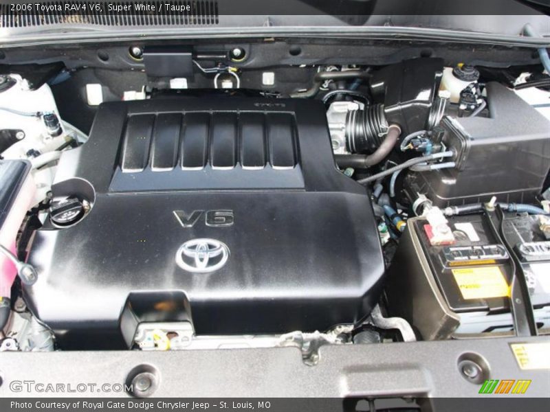 Super White / Taupe 2006 Toyota RAV4 V6