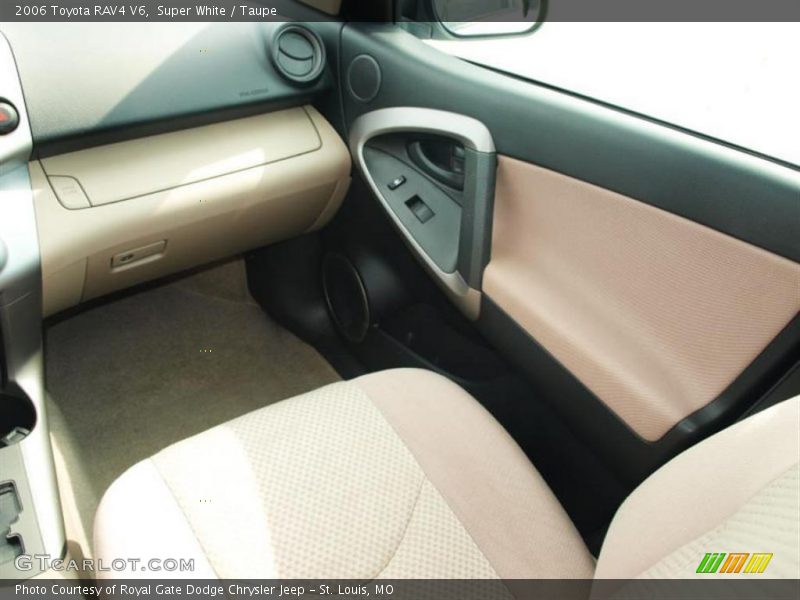 Super White / Taupe 2006 Toyota RAV4 V6