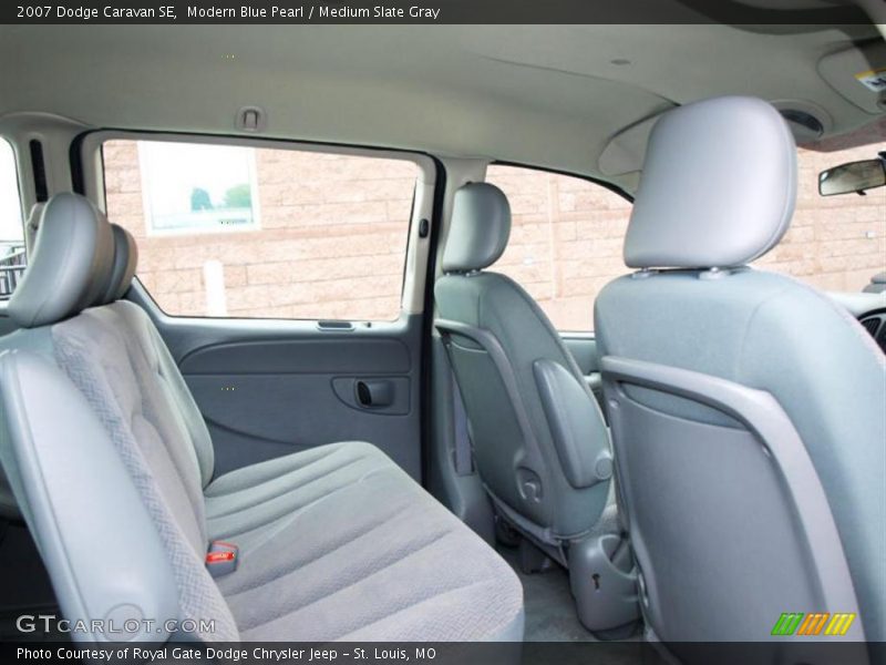 Modern Blue Pearl / Medium Slate Gray 2007 Dodge Caravan SE