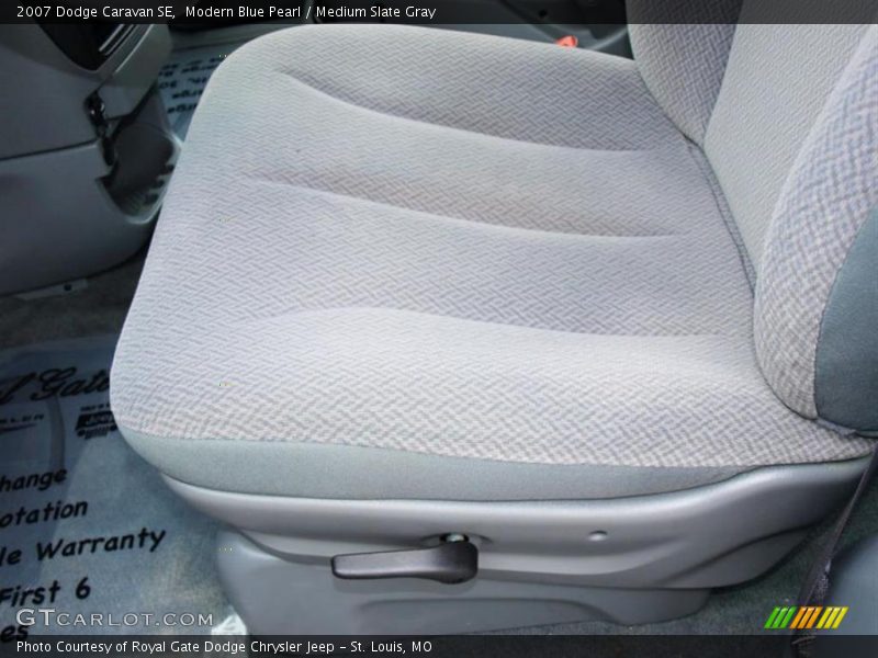 Modern Blue Pearl / Medium Slate Gray 2007 Dodge Caravan SE