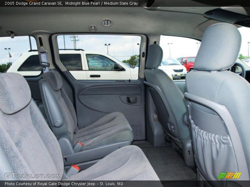Midnight Blue Pearl / Medium Slate Gray 2005 Dodge Grand Caravan SE