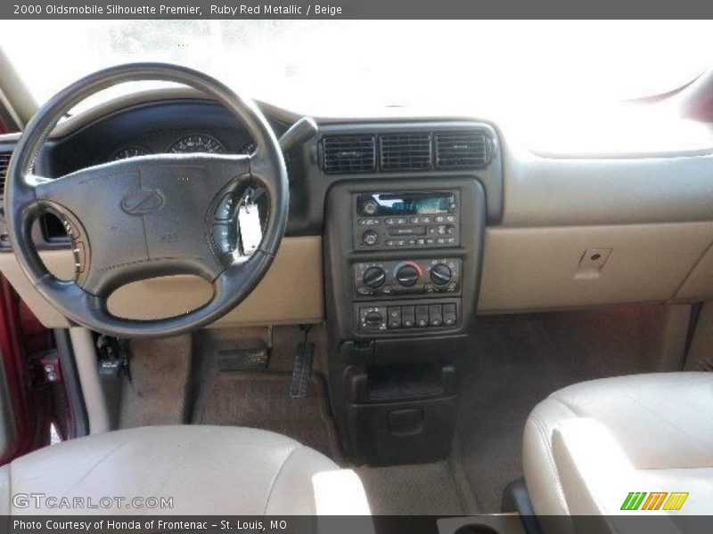 Ruby Red Metallic / Beige 2000 Oldsmobile Silhouette Premier