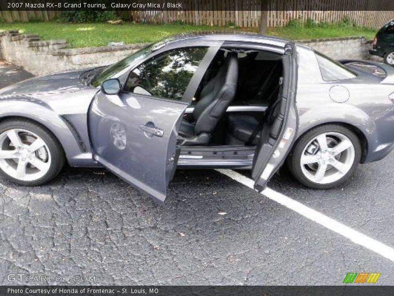 Galaxy Gray Mica / Black 2007 Mazda RX-8 Grand Touring