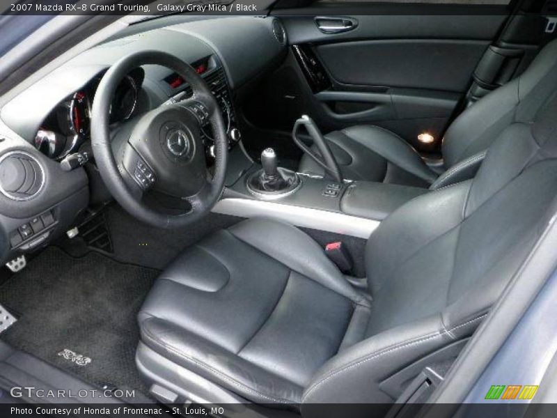 Galaxy Gray Mica / Black 2007 Mazda RX-8 Grand Touring