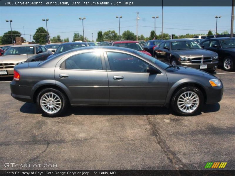 Dark Titanium Metallic / Light Taupe 2005 Chrysler Sebring Touring Sedan