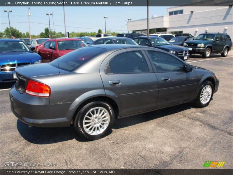 Dark Titanium Metallic / Light Taupe 2005 Chrysler Sebring Touring Sedan