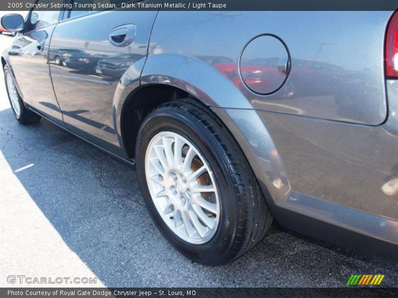 Dark Titanium Metallic / Light Taupe 2005 Chrysler Sebring Touring Sedan