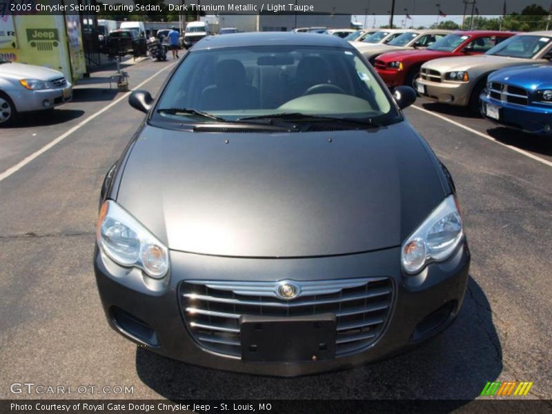 Dark Titanium Metallic / Light Taupe 2005 Chrysler Sebring Touring Sedan