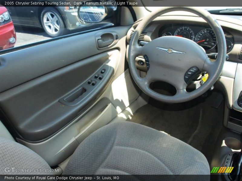 Dark Titanium Metallic / Light Taupe 2005 Chrysler Sebring Touring Sedan