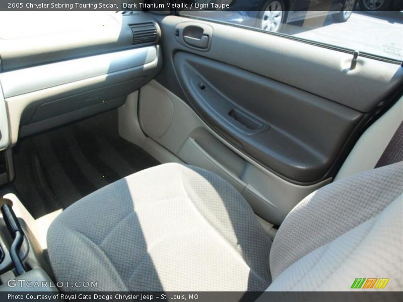 Dark Titanium Metallic / Light Taupe 2005 Chrysler Sebring Touring Sedan