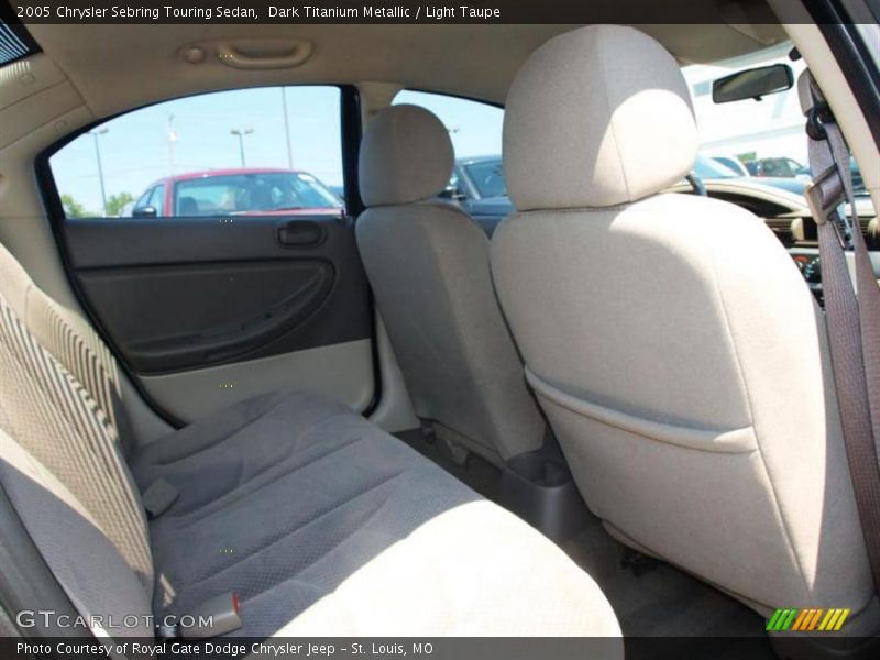Dark Titanium Metallic / Light Taupe 2005 Chrysler Sebring Touring Sedan
