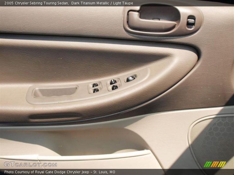 Dark Titanium Metallic / Light Taupe 2005 Chrysler Sebring Touring Sedan