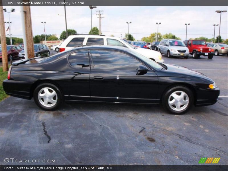 Black / Neutral 2005 Chevrolet Monte Carlo LT