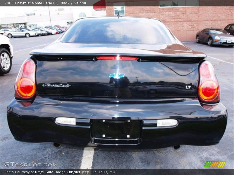 Black / Neutral 2005 Chevrolet Monte Carlo LT