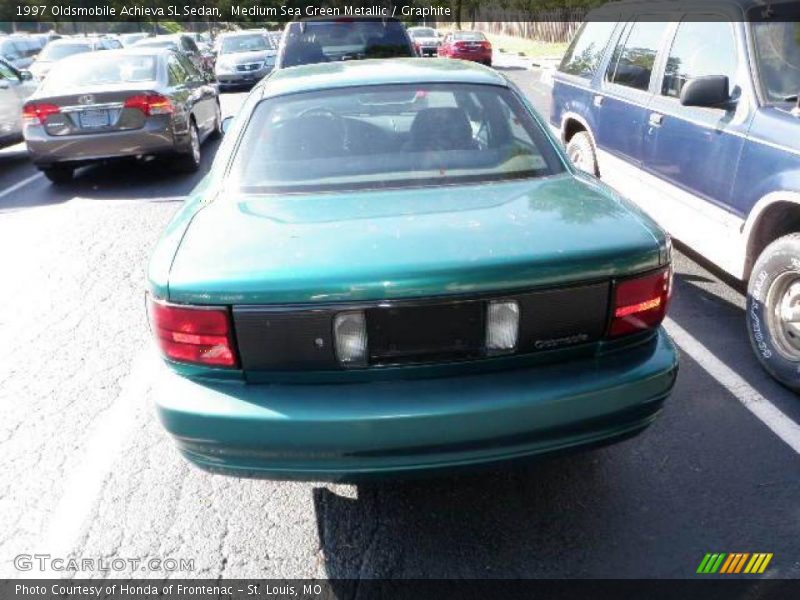 Medium Sea Green Metallic / Graphite 1997 Oldsmobile Achieva SL Sedan