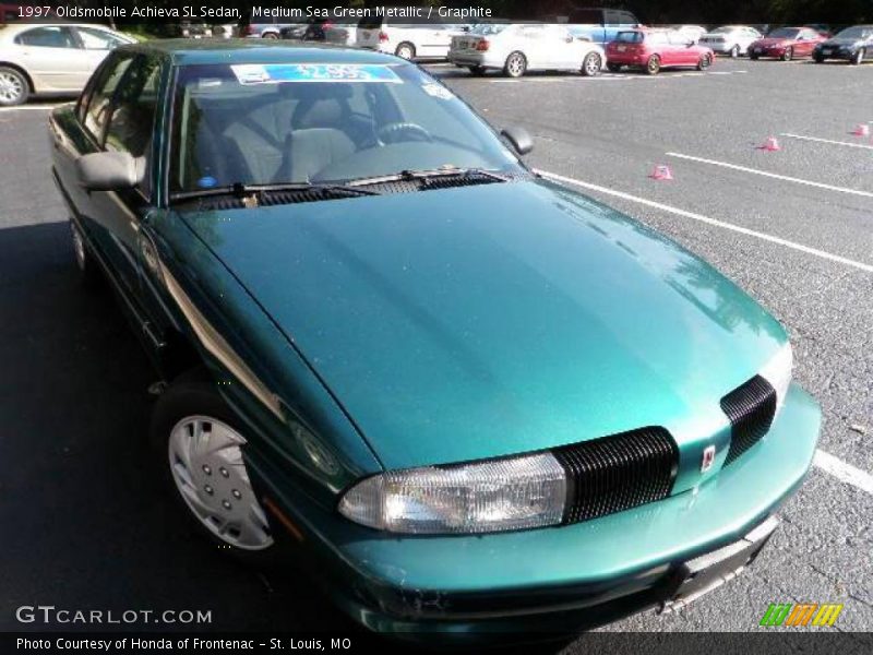 Medium Sea Green Metallic / Graphite 1997 Oldsmobile Achieva SL Sedan