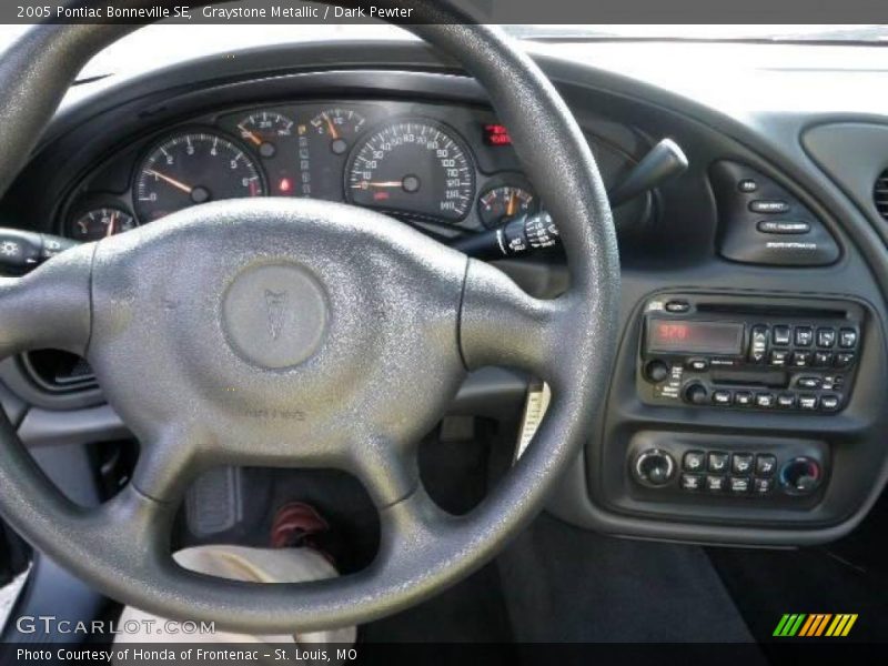 Graystone Metallic / Dark Pewter 2005 Pontiac Bonneville SE