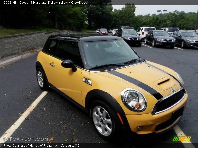 Mellow Yellow / Grey/Black 2008 Mini Cooper S Hardtop